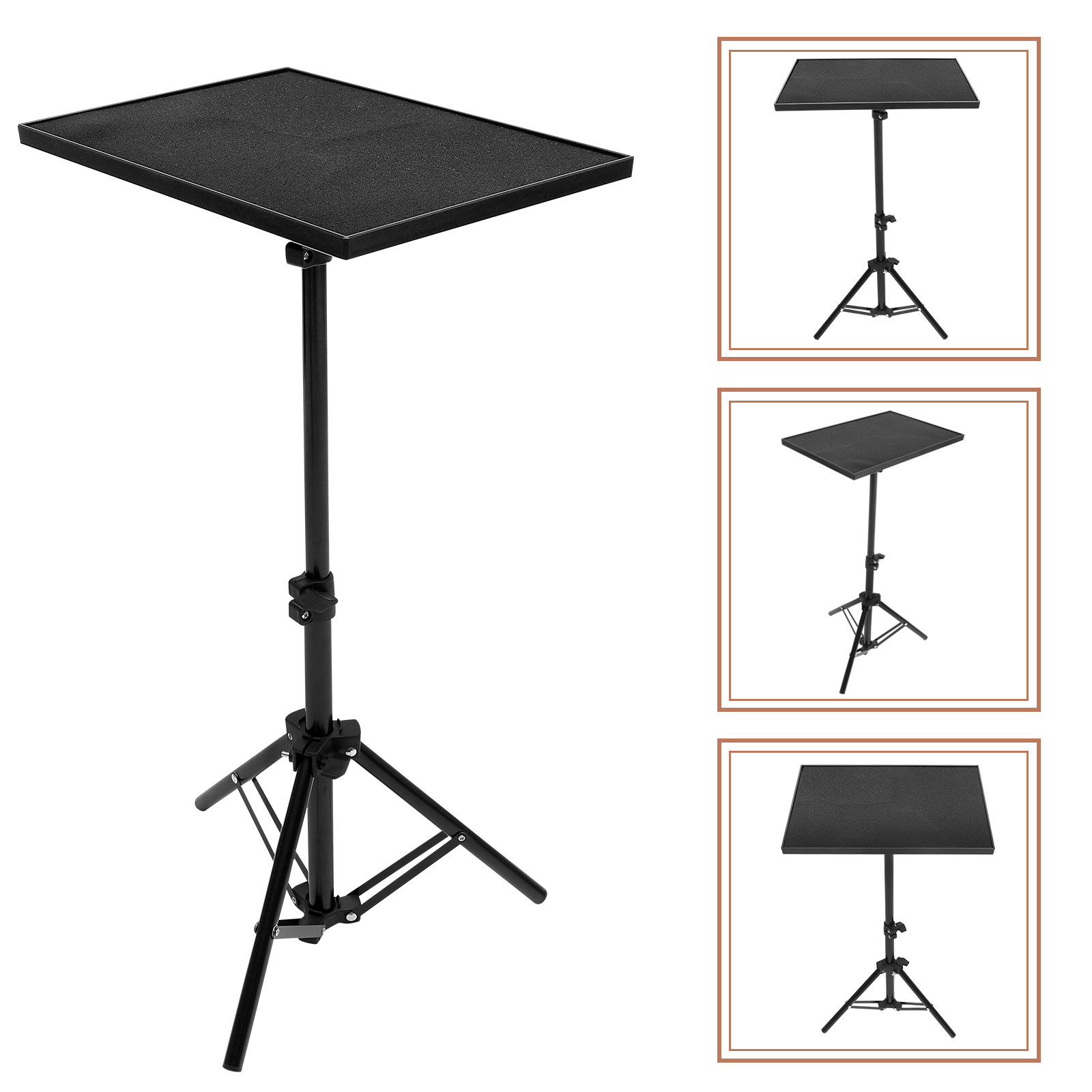 Adjustable Laptop Table - Stevige opvouwbare projectorstandaard, in hoogte verstelbare