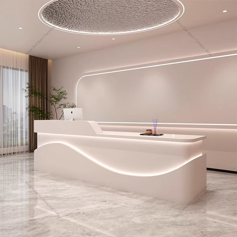 Office Furniture Company - Noordse luxe beautysalon kassa modern kledingwinkel