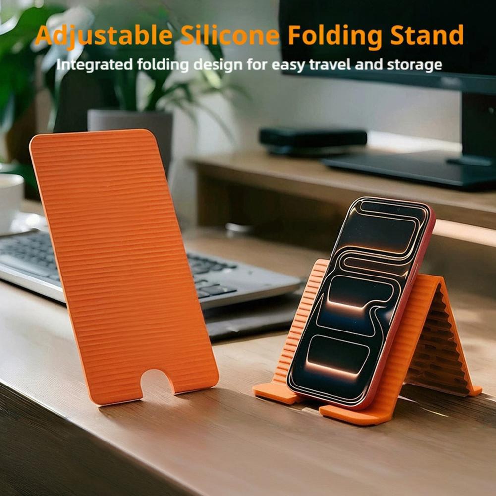 Adjustable Laptop Table - Flexibele opvouwbare siliconen telefoonhouder voor iPhone,