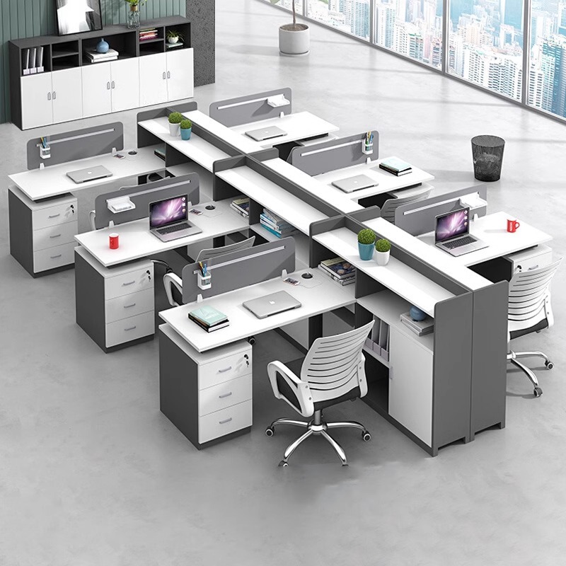Office Furniture Company - Financiële afdeling Bureauset met stoelen Bedrijf