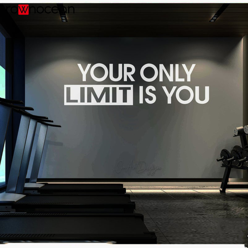 Office Furniture At Home - Uw Alleen Limiet Is U-Muurtattoo Sticker
