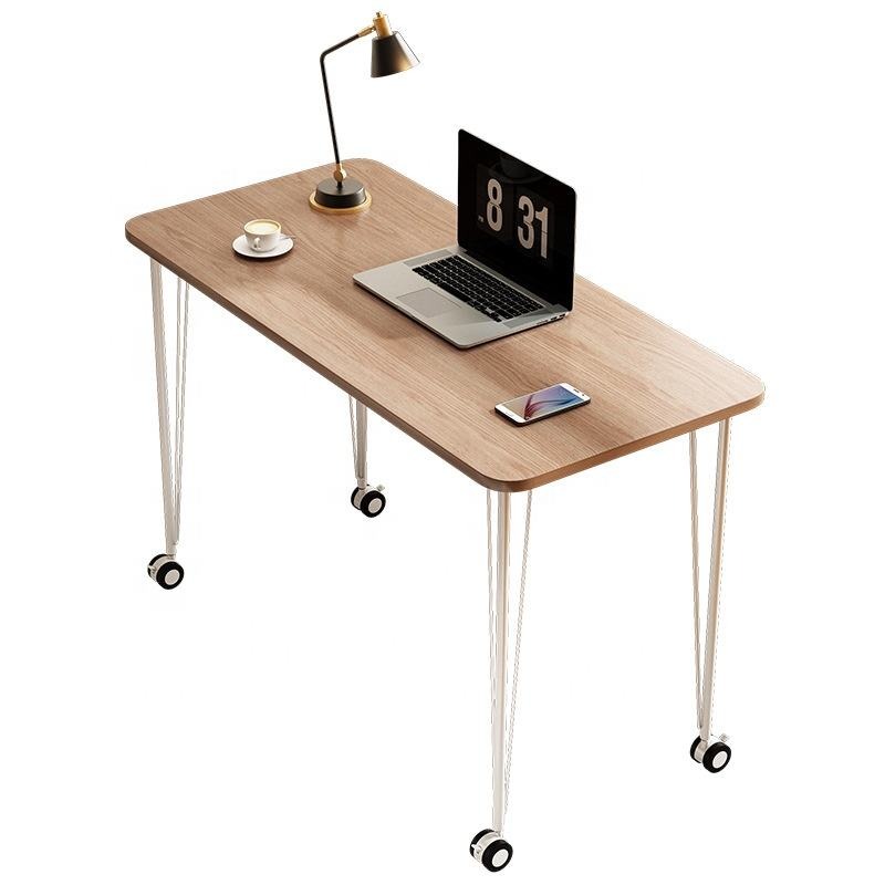 Adjustable Laptop Table - Mobiel computerbureau met wielen, in hoogte