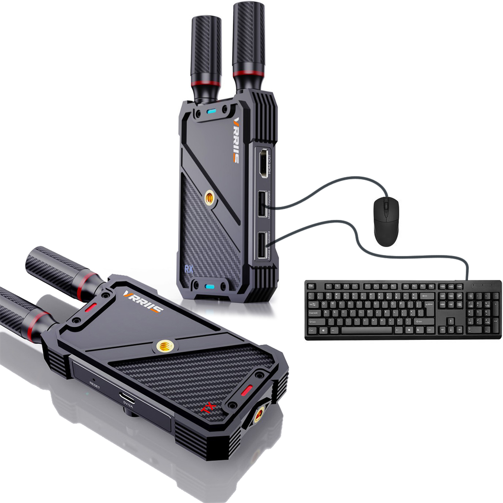 Adjustable Laptop Table - VRRIIS WL082K 400m Draadloze HDMI KVM