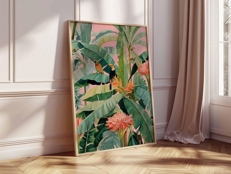 1pc Retro Tropische Canvas Pos - Office Furniture At Home recensie en prijs
