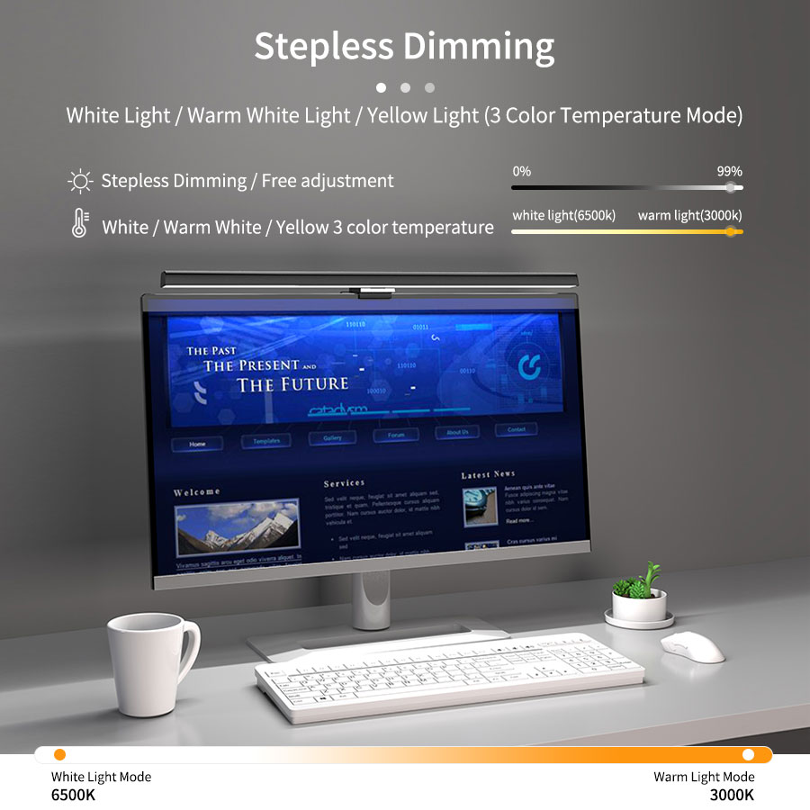 50cm LED Monitor Lichtbalk Sch - Office Furniture Ideas recensie en prijs