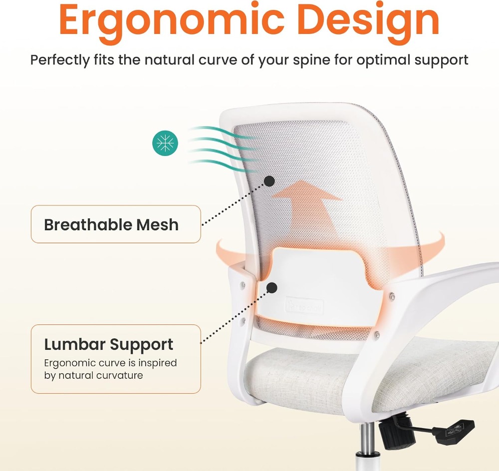 Ergonomische bureaustoel met l - Task Chair Mid Back recensie en prijs