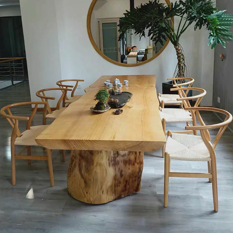 Massief houten grote bordtafel - Office Furniture Set recensie en prijs