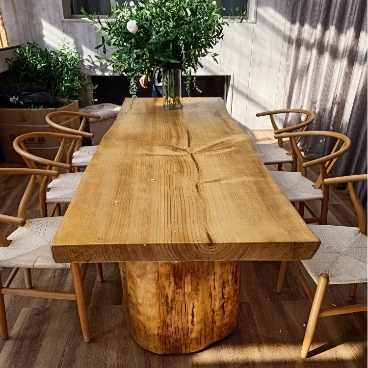 Massief houten grote bordtafel - Office Furniture Set recensie en prijs