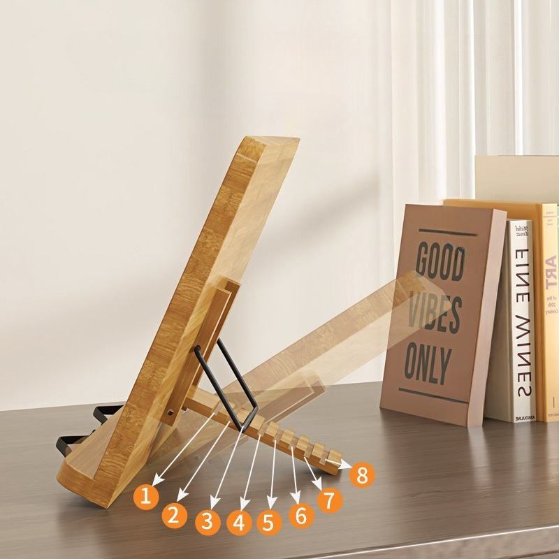 Houten leesboekenstandaard, mu - Adjustable Laptop Table recensie en prijs