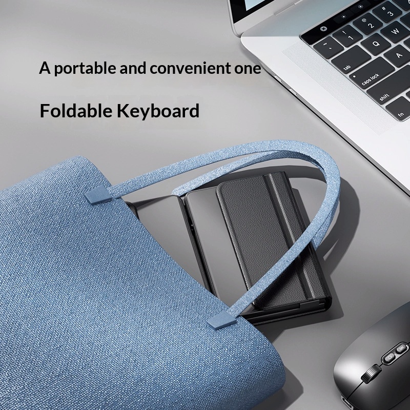 Mengzu Tri Fold draadloos Blue - Adjustable Laptop Table recensie en prijs