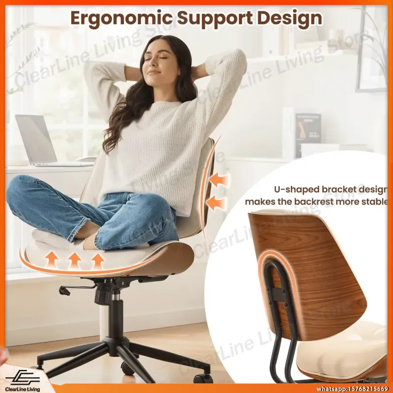 Moderne bureaustoel van PU-lee - Task Chair Mid Back recensie en prijs